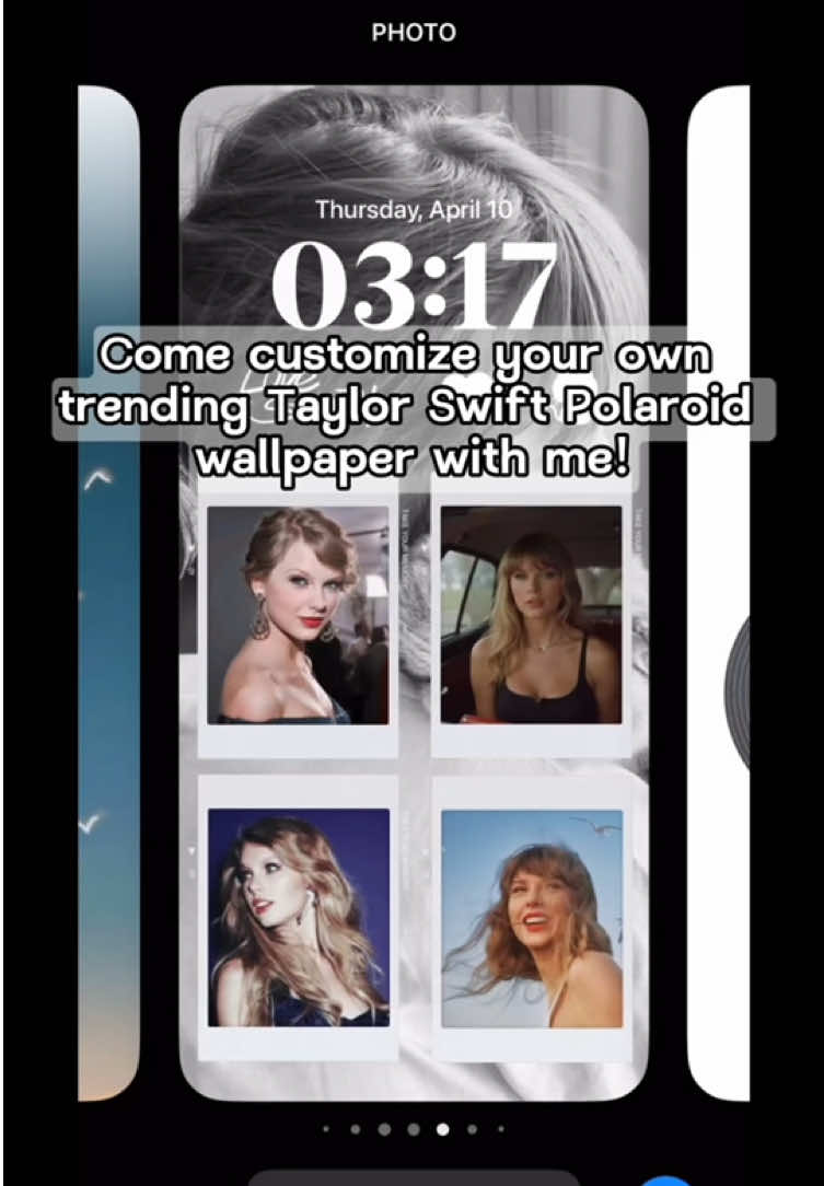 DIY Taylor Swift Aesthetic Wallpaper (So Easy!)💗  #taylorswift #wallpaper #iscreen #lockscreen #livewallpaper #fyp #fypシ 