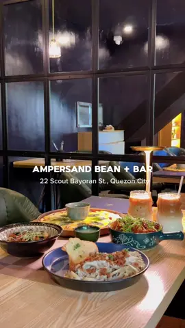 🍷 @Ampersand Bean and Bar – The Perfect Date Spot | 22 Scout Bayoran St., Quezon City If you’re hunting for a cozy, lowkey romantic spot—this is it. Ampersand Bean+Bar nails the vibe with dim lights, intimate corners, and a menu that pairs perfectly with deep convos and slow nights. ⏰ Open daily from 12 NN to 1 AM 🥂 Comfort food with a classy twist—plus cocktails, coffee, and desserts that don’t disappoint Honestly, it’s giving “quiet luxury” without trying too hard. #Ampersand #datenight #Foodie #classic #wine #QuezonCity #Coffee #Cocktails #Date #CozyVibes #LateNight #romanticvibes #CafeBar #foodstagram #chillspot 