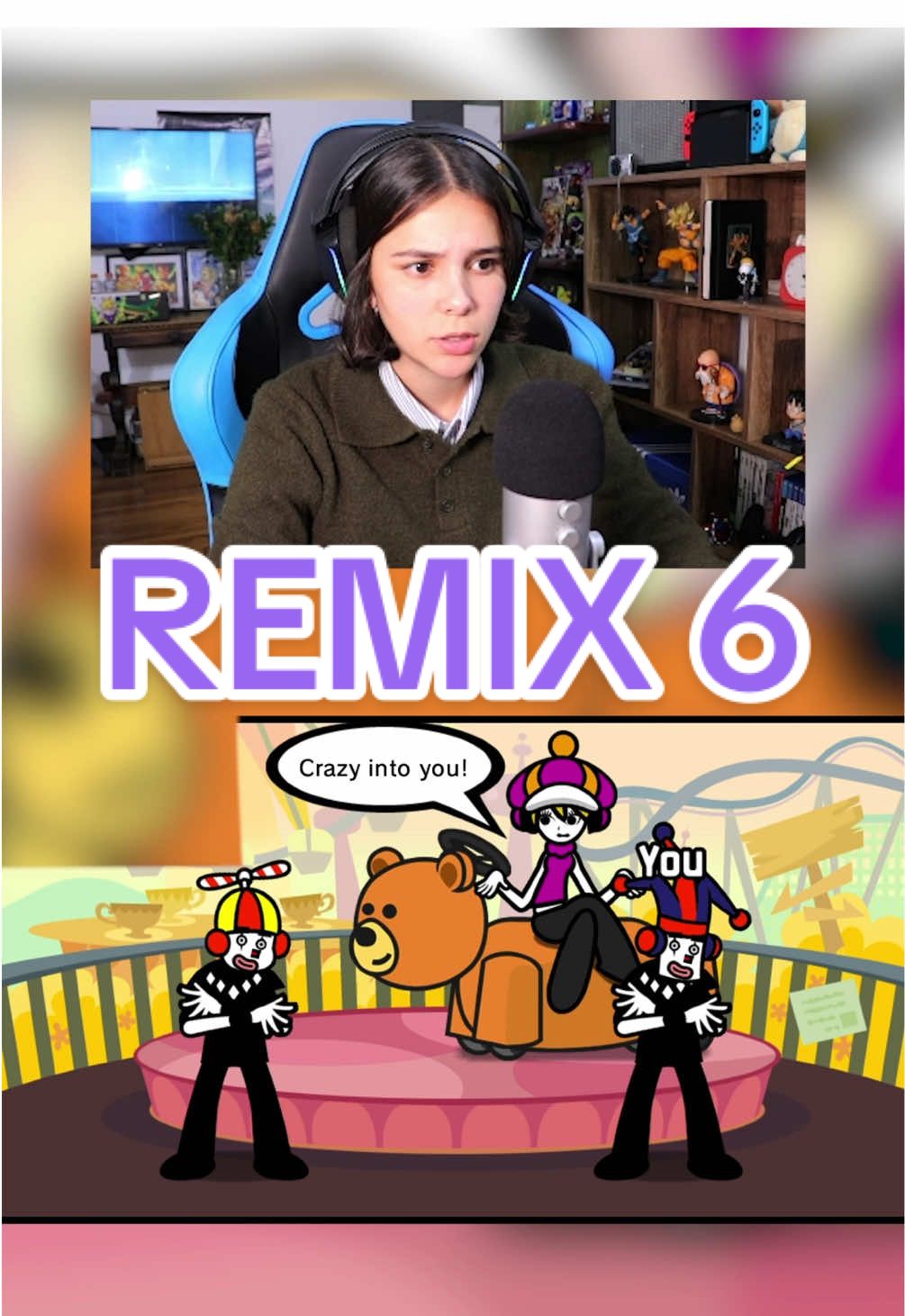 Cada vez más pro 😤 (ya casi acaba la vergüenza, lo prometo) #wii #rythmgame #beatthebeat #nintendo 