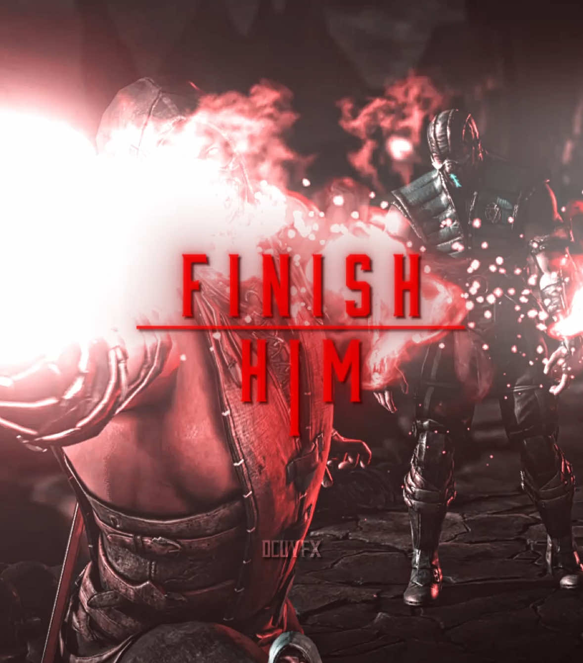 “Finish him” #dcuvfx #theflash #barryallen #scorpion #mortalkombat #mkx #mk1 #dc #edit 