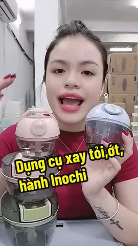 Dụng cụ xay tỏi,ớt, hành Inochi #Viralvideo #Viral #LearnOnTikTok #Xuhuong #dogiadung 
