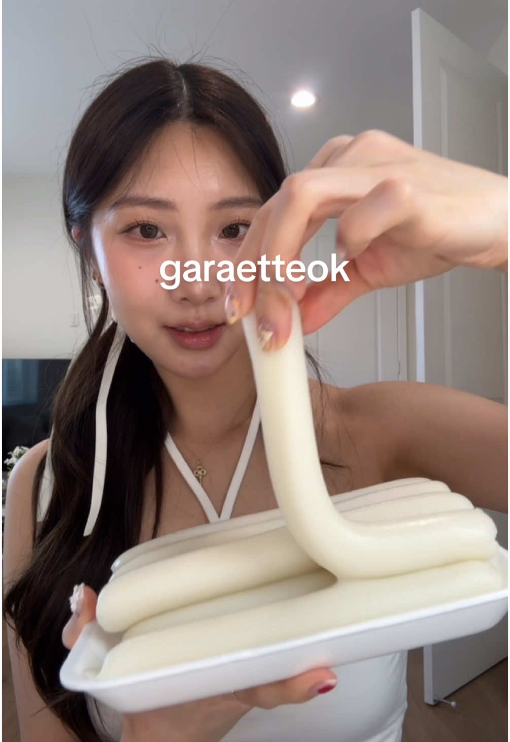#garaetteok #tiktteok #tteokmukbang #tteokbokki #ricecake #chewingsounds #가래떡먹방 