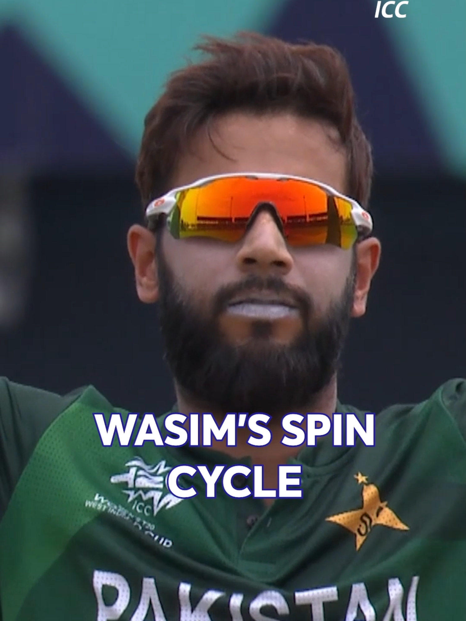 The guile of Imad Wasim on show 👊 #Cricket #Cricketok #Pakistan