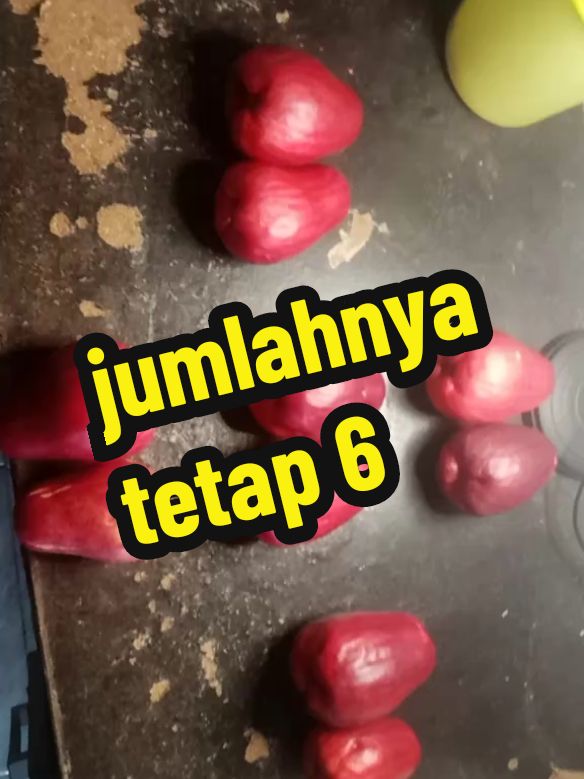 Jumlahnya tetap 6 di ambil 2 tetap 6 #tebakan #fyp #viral  #jamaika #jambu 