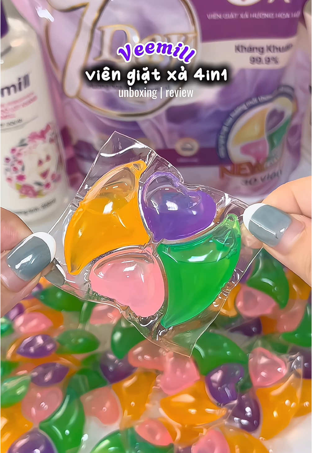 Dùng siu tiện luôn #viengiatxa #viengiatxa4in1 #giatxa #nuocgiatxa #viengiatxaveemill #veemill #dogiadung #unbox #unboxing #foryou #fyp #viral #trending 