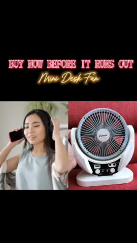 🛒 MINI DESK FAN #minideskfan #portablefan #rechargeablefan #kmfinds 