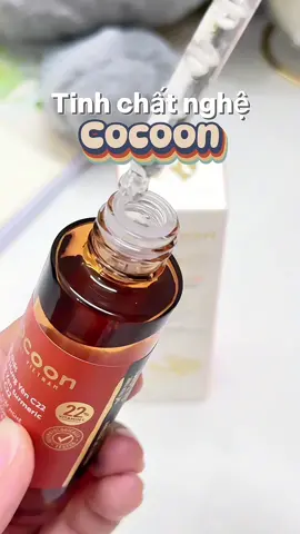 Tinh chất nghệ Hưng Yên Cocoon giúp sáng da, mờ thâm xịn lắm nè #cocoon #cocoonvietnam #tinhchatnghehungyen   #tinhchatnghehungyencocoon #review #fyp #serum #chamda 