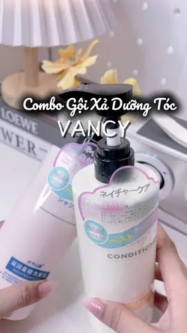 Combo gội xả dưỡng tóc nhà Vancy. Chị nào đầu bết hay ngứa gàu thì tham khảo combo gội xả nì nha. #goixa #daugoi #dauxa #vancy #duongtoc 