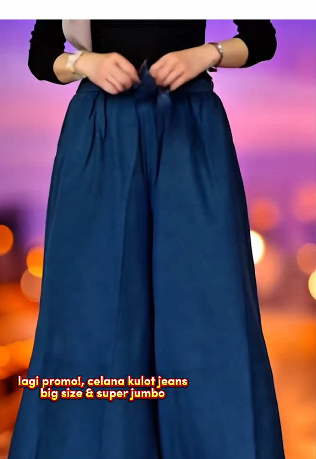 Celana panjang kulot super jumbo, Celana panjang jeans big size, Celana panjang kulot jeans dengan karet melar, ukuran jumbo dan super jumbo #fyp #viral #wib #wibgajian #payday #paydaysale #celanapanjang #celanakulot #celanajeans #celanapanjangjeans #celanapanjangkulot #celanakulotjeans #celanawanita #celanajumbojeans #celanajeansjumbo #celanakulotjumbo #celanabigsize 