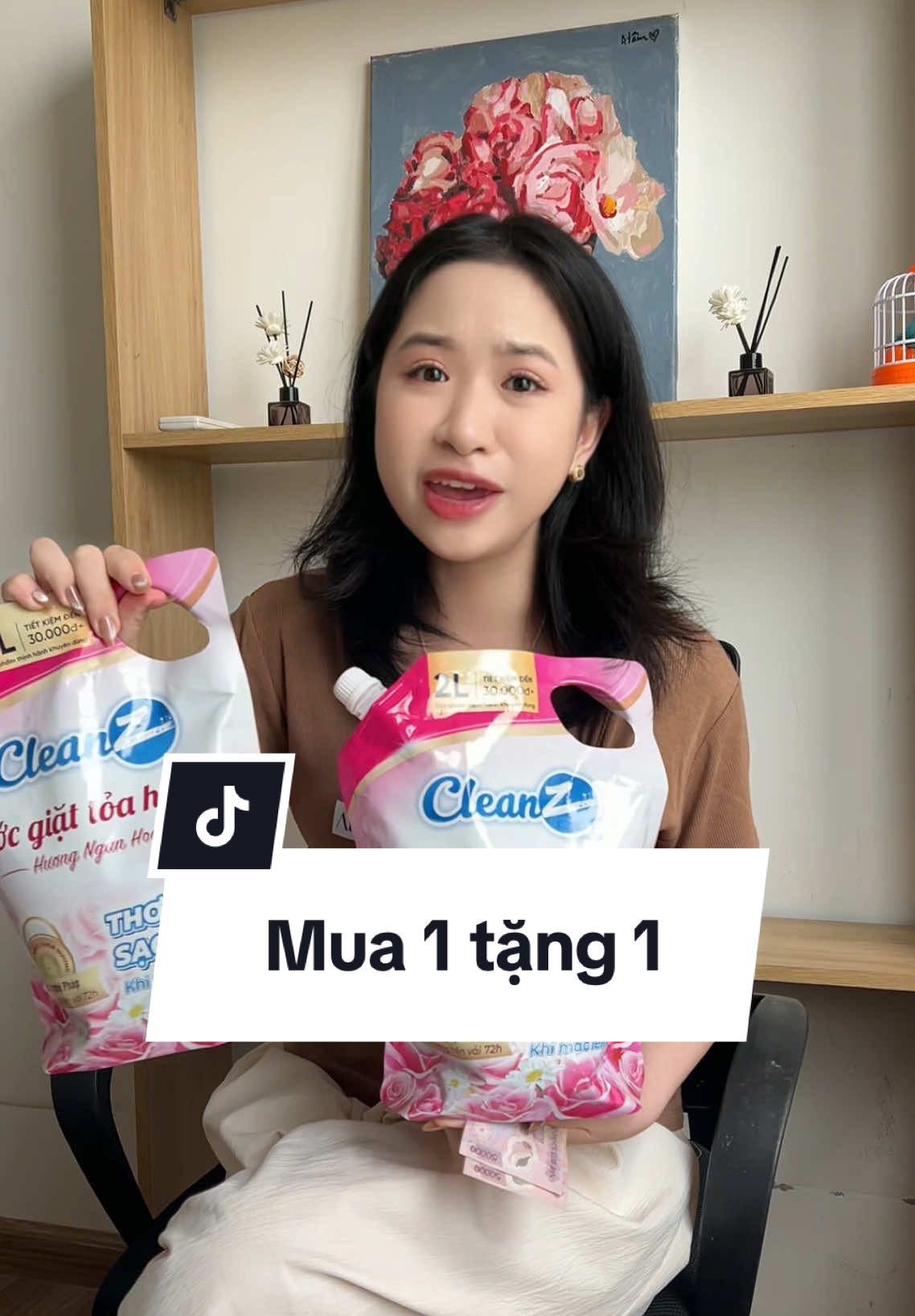 Giờ lên TikTok cái gì giá cũng tốt các tình yêu ạ. I love Tiktok 💕 #nuocgiattoahuongcleanz 