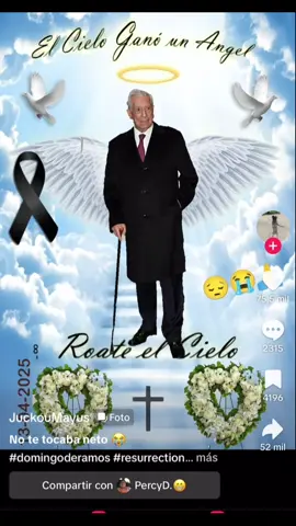 Perú está de luto :(  #mariovargasllosa #poeta #chacalonjr🎶🎶🎶🍺 #chacalon #chacalonjrylanuevacrema #cielo #literaturaperuana #sefueynovolverajamas #viral_video #viralvideos #viralditiktok #chicha #musicachicha 