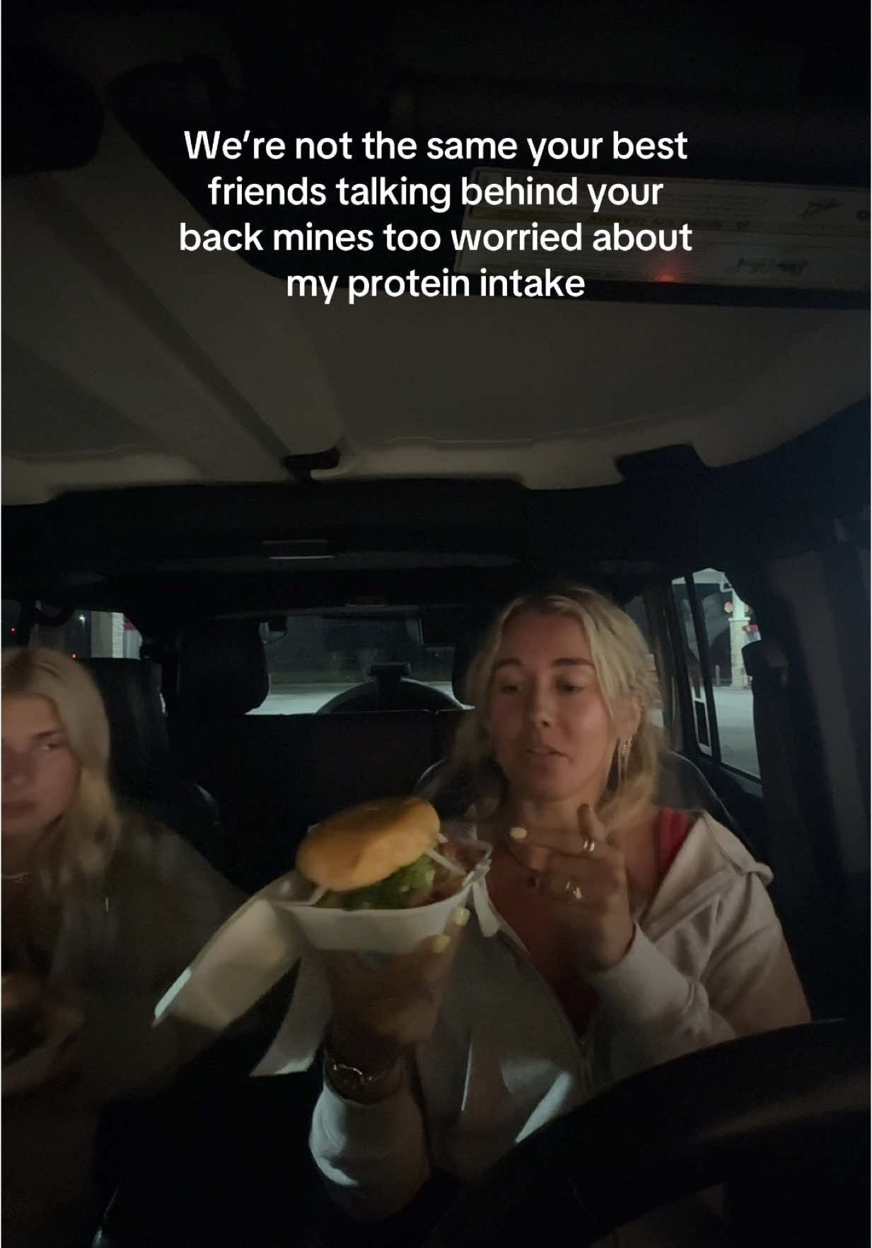 @Kelsey 12am burgers and shakes to get our protein in! 