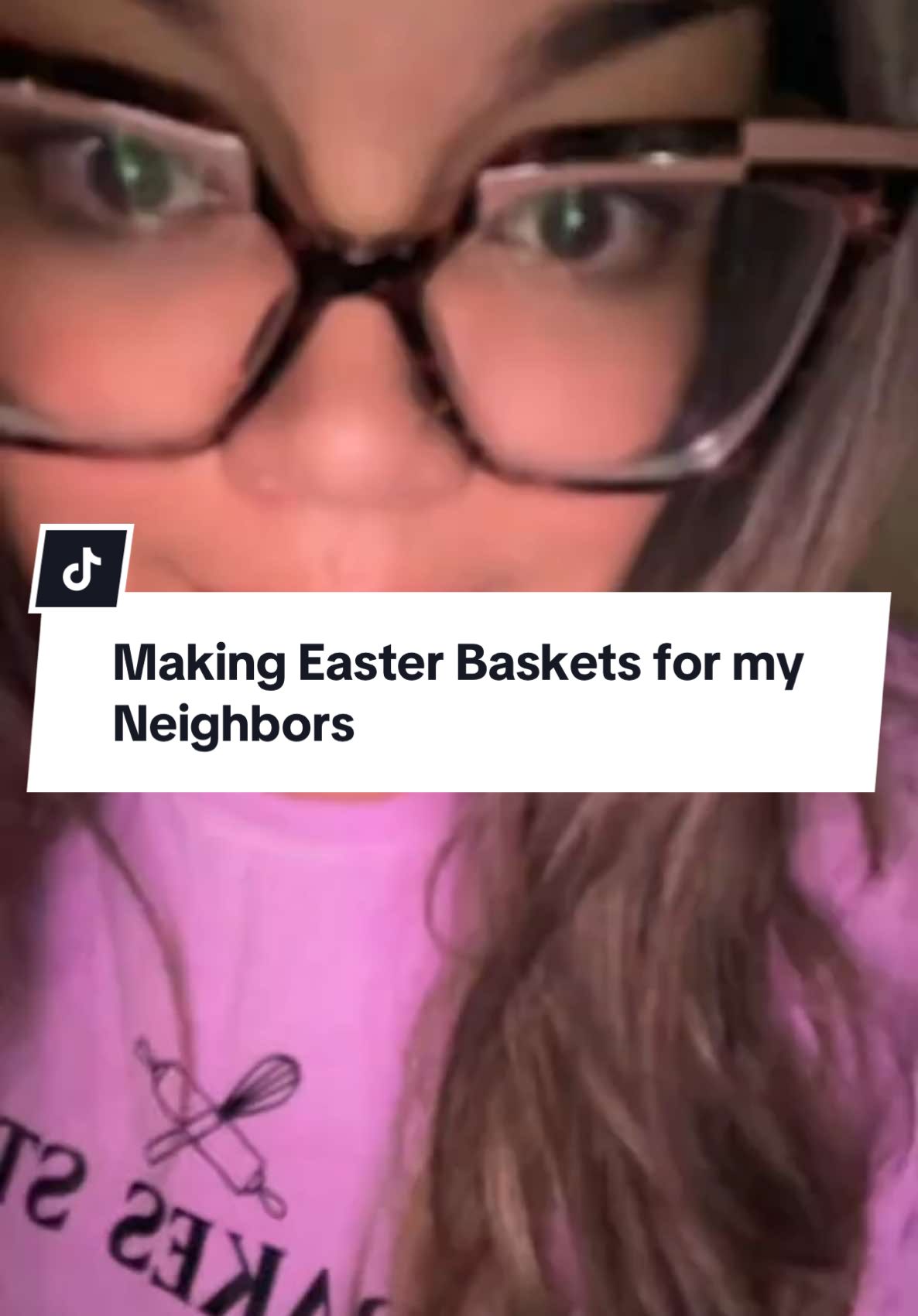 We’re making Easter Baskets for my neighbors @target  #lilybakesstudio #adayinmylife #neighborsrock #easterbasket #fyp #therestillgoodpeople #contentcreator #easter 
