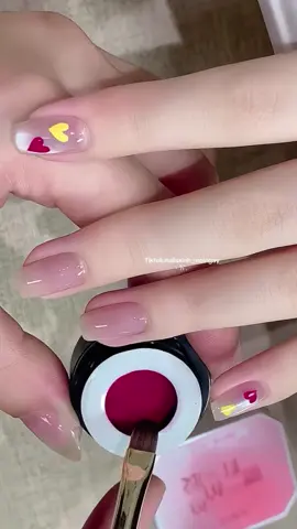 Hồng dâu hot xĩu luônnnnnn #nails #nail #matmeo #songel #nailsxinh_moingay #lamnaildep #huongdan #xuhuongnail 