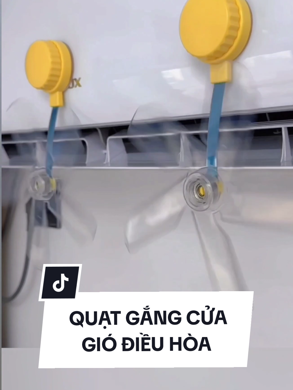 Quạt tản gió gắng điều hòa bv #xuhuong 