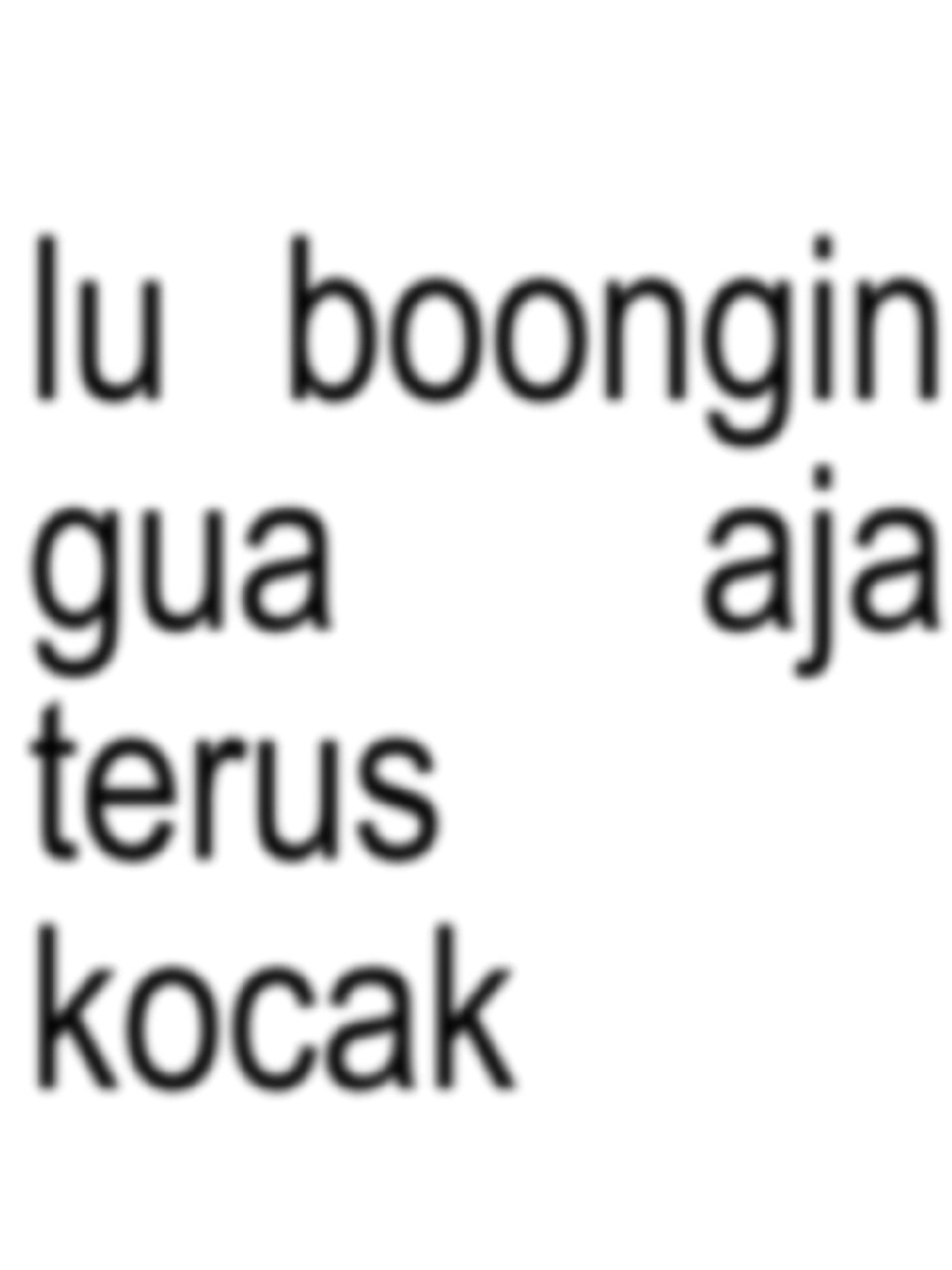 boongin aja terus #4u 