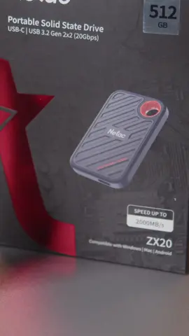 Unbox SSD siêu tiện dụng #NETAC ZX20