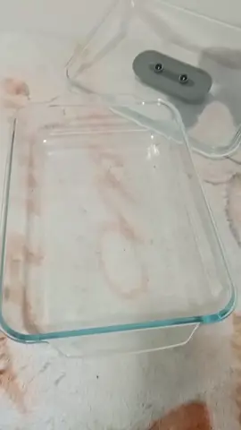 Dish with cover perfect for all occassions#glassdishwith cover#rectangulardish#kitchenware#fyp