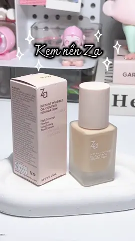 Xài xong bị mê luôn em kem nền, mỏng nhẹ ưng ghê 🎀🛒 #Za #makeup #kemnenmongnhe #kemnenza #kimmie 