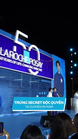 Trúng secret độc quyền tại sự kiện 50 năm của La Roche-Posay! 🥳🤩 #larocheposayvn #LRP50