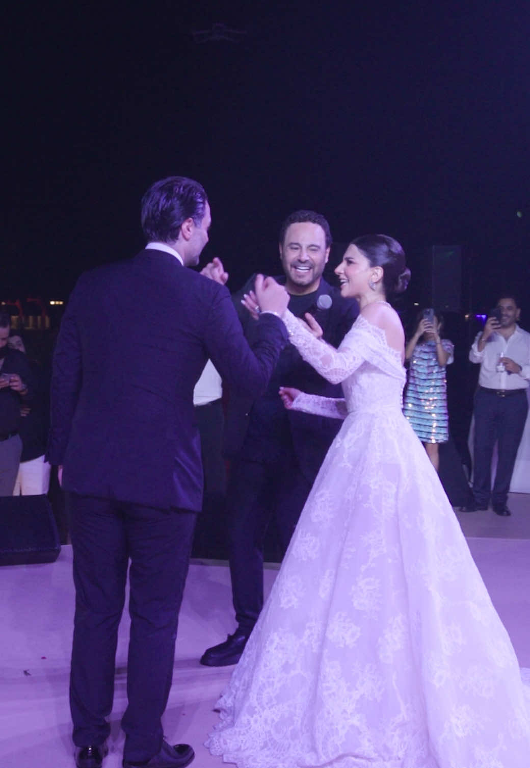 احلى الأفراح واحلى عرسان   الف مبروك نارين ورامي 🙏❤️ #عاصي_الحلاني  #assielhallani   