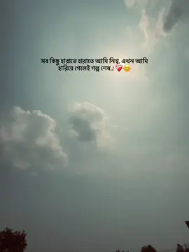 সব কিছু হারাতে হারাতে আমি নিশ্ব, এখন আমি হারিয়ে গেলেই গল্প শেষ..! ❤️‍🩹😊#fyp #foryou #foryoupage #loyal_🎀✨ #tiktok #bdtiktokofficial 