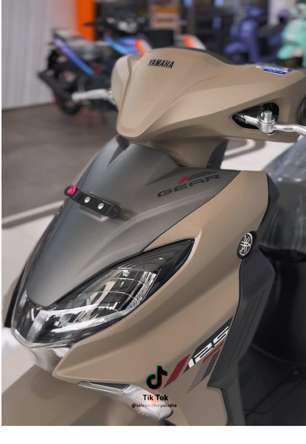 Yamaha Gear 125 Hybrid - Sand 2025 #yamaha #gear125 #gearultima #gearhybird 