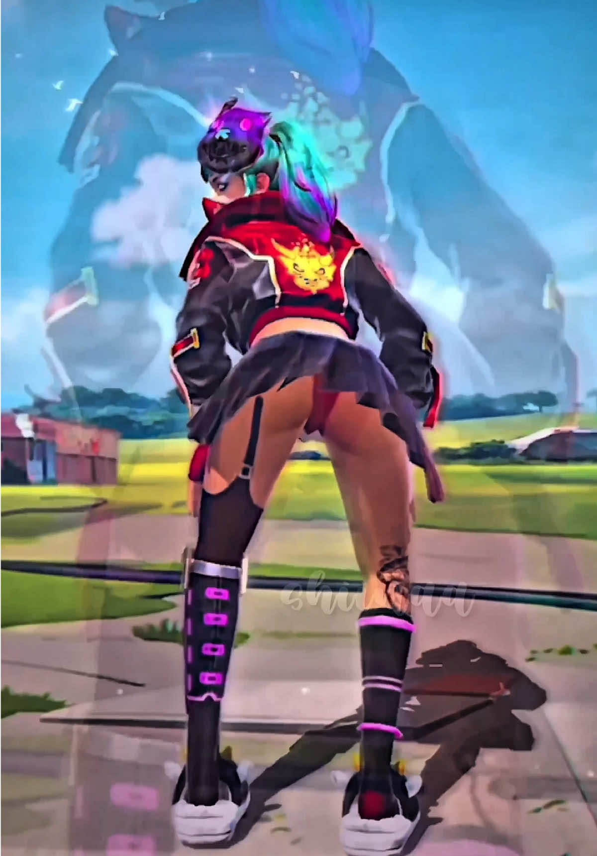 Shake it🫦 ip: my // #iconics🖤✨ #shiinaafiury #freefire_lover #girls_society🐰 #freefirethofficial #fyp #star_society💫 #people_society👩🏻‍❤️‍💋‍👨🏽 #epicsociety✨️ #freefireoficial #ffedit #shiinaaclps 