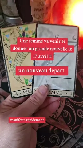 une grande nouvelle le 17 avril  #cartomancienne #Tarot #Voyance #GuidanceDuJour #voyancegratuite #manifeste 