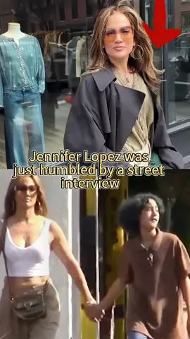 Jennifer Lopez was just humbled by a street interview#news #breakingnews #tiktokviral #viral #usa #uastiktok🇺🇲 #foryoupage #fyp #fyppppppppppppppppppppppp #jenniferlopez #streetinterview 