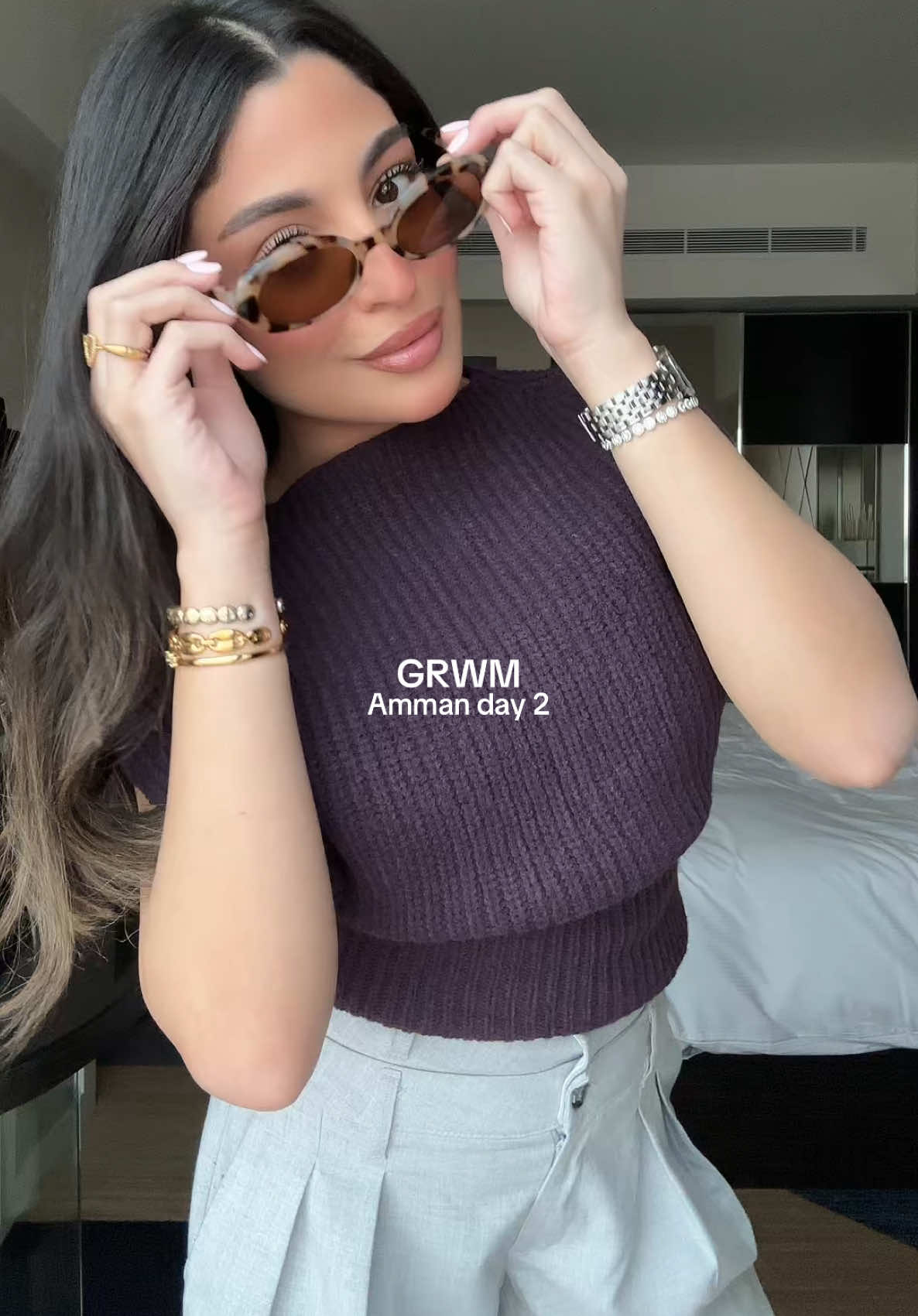 Another day in amman, another fit 🌟🤍  #grwm #getreadywithme #outfitinspiration #outfitinspo #outfitoftheday #fyp 