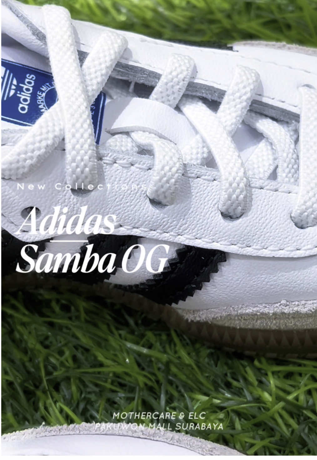 Adidas Samba OG available @ Mothercare & ELC Pakuwon Mall Surabaya lantai 1 Jangan sampai kehabisan koleksi dari Adidas Samba OG untuk sang buah hati, dengan tali elastis yang membuat langkah sang buah hati menjadi nyaman tanpa perlu khawatir akan jatuh disetiap langkahnya Untuk lebih lanjut silahkan dm dan kunjungi di MOTHERCARE & ELC Pakuwon Mall Surabaya, level 1 #mothercareindo #sneakers #shoes 