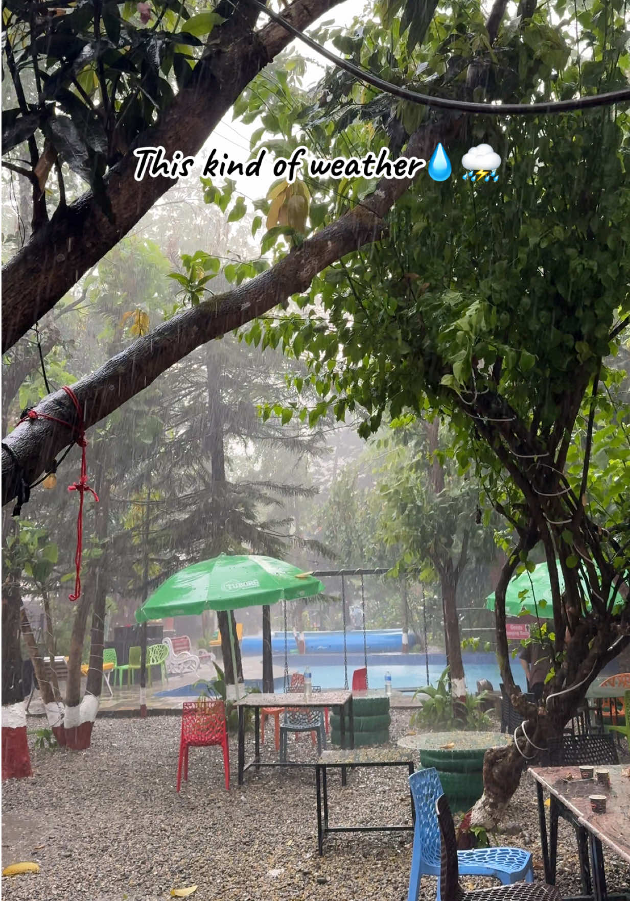 This kind of weather💧⛈️ #sukutebeach 