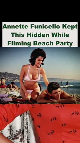 Annette Funicello Kept This Hidden While Filming Beach Party #storytime #hollywood #annettefunicello 