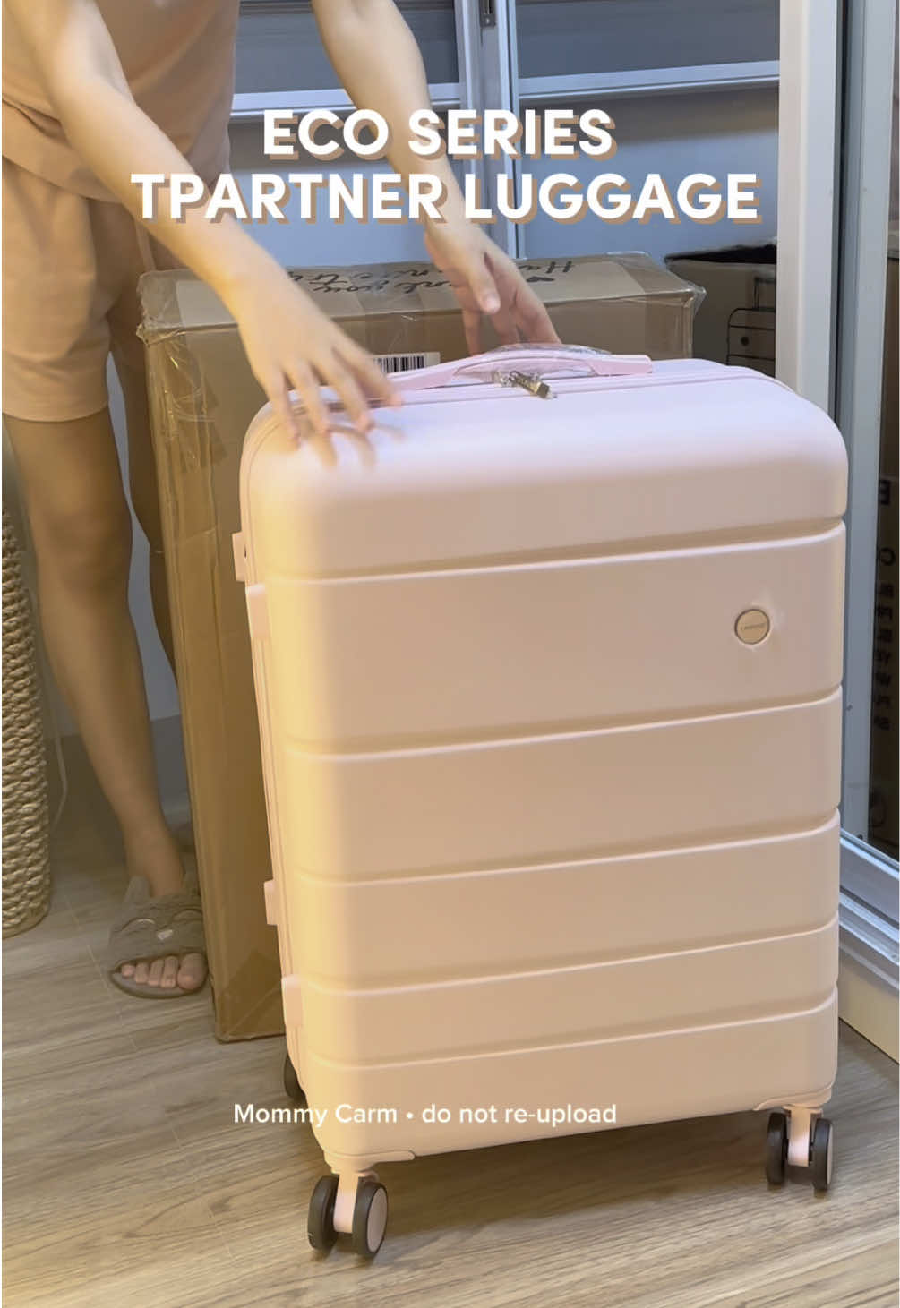 Lightweight and durable luggage from Tpartner Eco Series! #luggage #travelmusthaves 