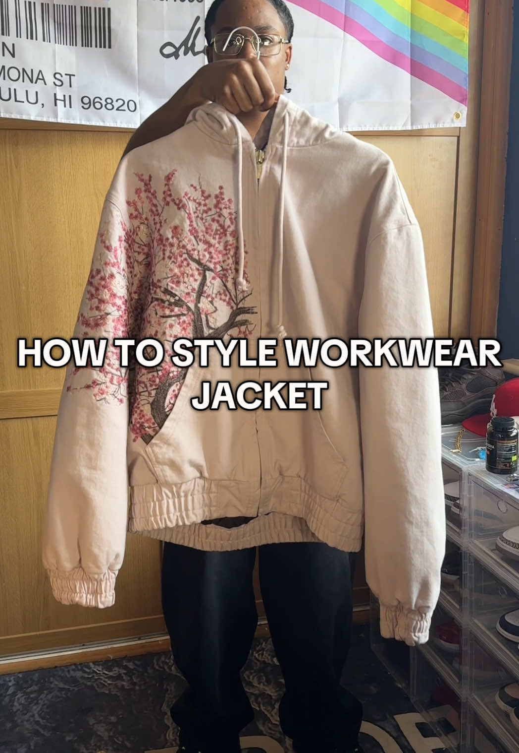 Styling @derschutze “blossom” workwear jacket #fashion #streetwear #fitinspo #workwear 