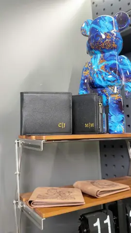 Personalize gold #foil #wallets with ease using the #xtoolm1ultra Hot Foil Pen! 🖊💼 #Custom #names, luxury vibes—perfect for starting your #SmallBusiness ！！#xtool #DIY #craft #fyp #makemoneyfromhome #homecraft #vibes #laser#hotfoilpen