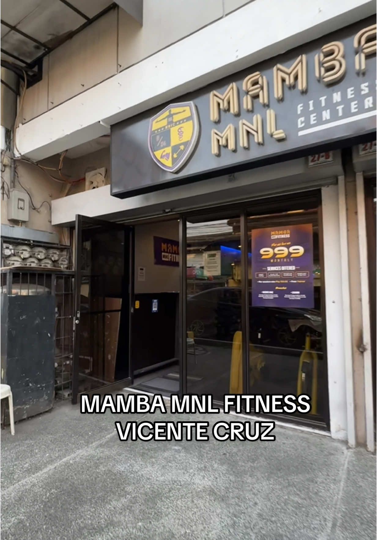 MAMBA MNL FITNESS VICENTE CRUZ 💛