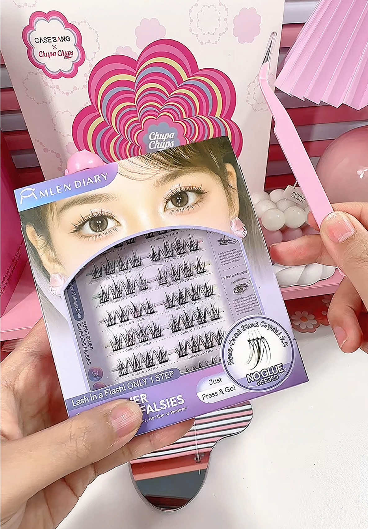 mi kho keo đỉnh cao nhà MlenDiary! Gắn siêu dễ – đẹp như nối mi tại tiệm, mà gỡ ra làn mi vẫn khỏe re! Combo này đủ dùng cả tháng, kèm keo + nhíp + nước tháo full combo tiện lợi luôn nha. Mắt to, long lanh, makeup gì cũng nổi bật!” #MiMlenDiary #MiTuNhien #MiDep #MlenDiaryChinhHang