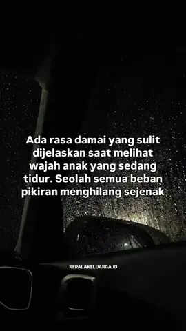 Ada rasa yang sulit dijelaskan saat melihat anak sedang tertidur #kepalakeluarga #ayah #bapak #foryoupage❤️❤️ #keluarga #suami