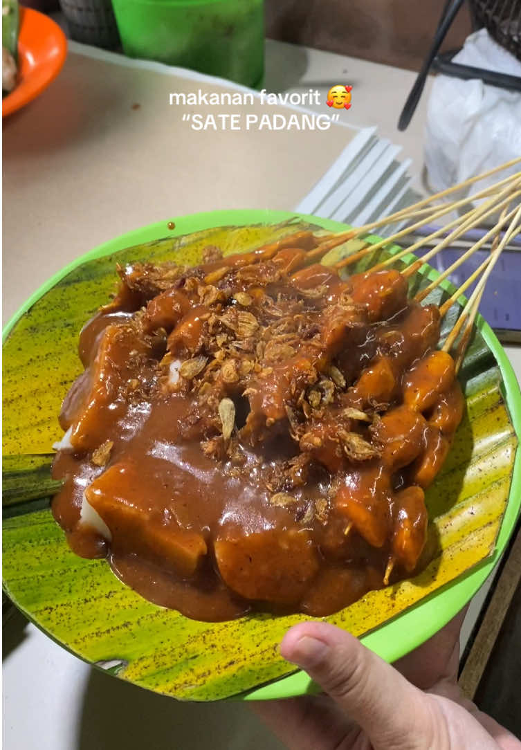 Sate Padang Sutan enakkk bangettt 🙏🏻🙂‍↕️ #satepadangsutan #satepadang #palembang #fyp 