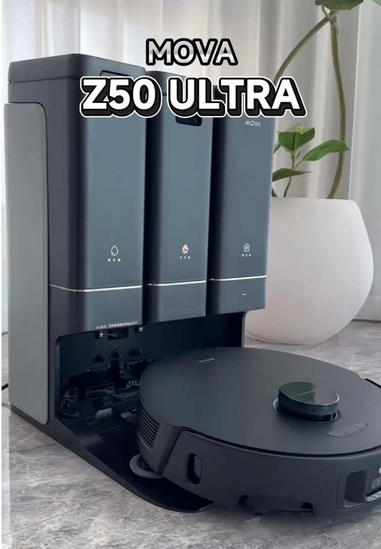 Làm việc nhà nhẹ nhàng chỉ với em Robot này thui đó #movavietnam #movaz50ultra 