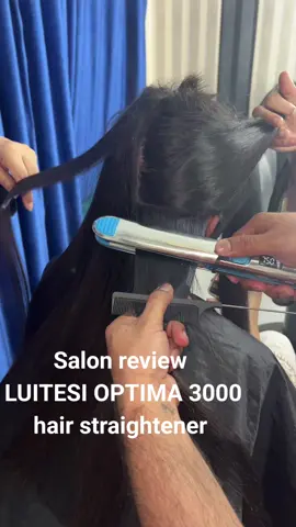 WhatsApp 03319829422 Salon review  LUITESI OPTIMA 3000 hair straightener #straightener #hairstyle 