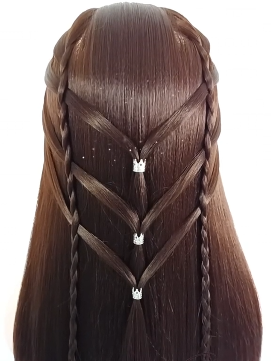 #foryoupage❤️❤️ #TikTokMeFezAssistir #hairstyle #penteado #braids #viral #beauty #foryoupage 