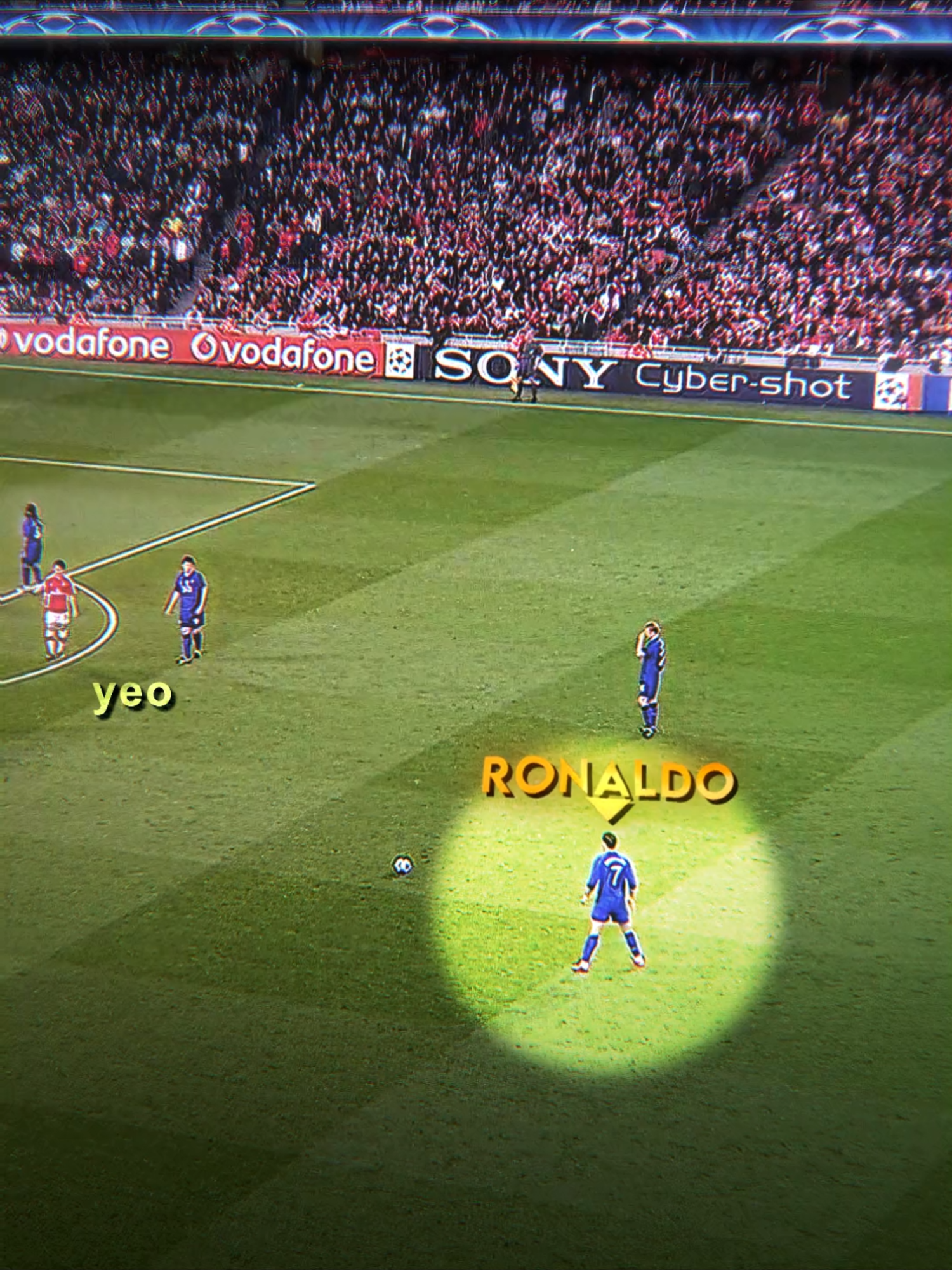 Ronaldo vs Arsenal Fans 🥶 #ronaldo #cr7 #cr7fans #manchesterunited #goat #football #viral #edit