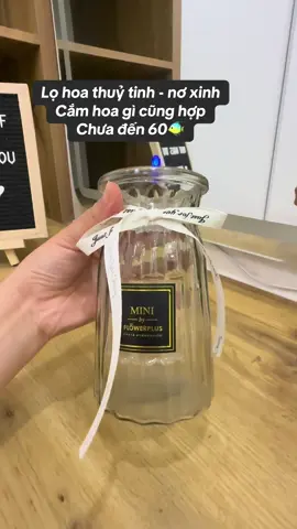 Lọ hoa thuỷ tinh nhiều màu, nhiều size #tiemtaphoaquynhquynh 