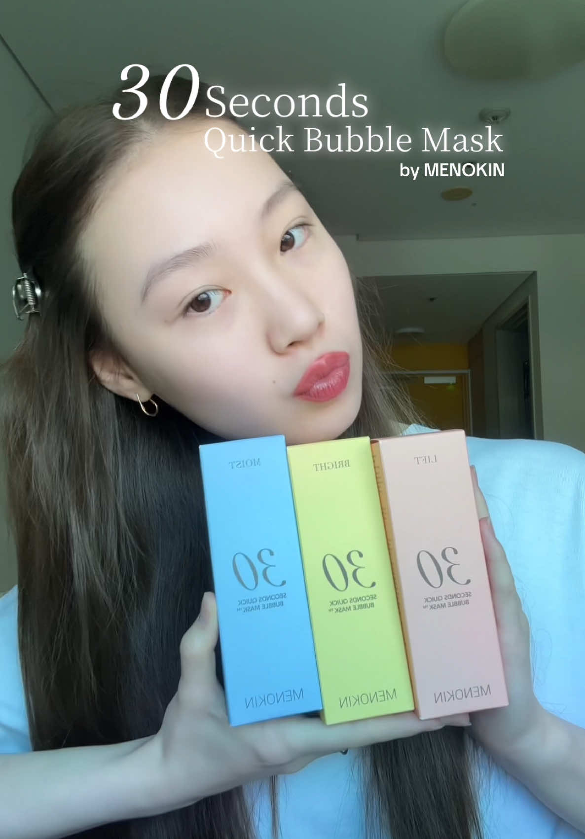 Menokin Quick Bubble Mask - the new generation facial mask! In just 30 seconds, you'll achieve radiant, glass skin!✨🩵❤️💛 @MENOKIN 메노킨 #버블팩 #bubblemask #menokin #메노킨 30초팩 #메노 킨버블팩 #버블마스크 #menokin30secondsmask #menokinbubblemask link: https://www.amazon.com/stores/MENOKIN/ page/6752590F-A06B-4697-A1D7-936C693D4D50