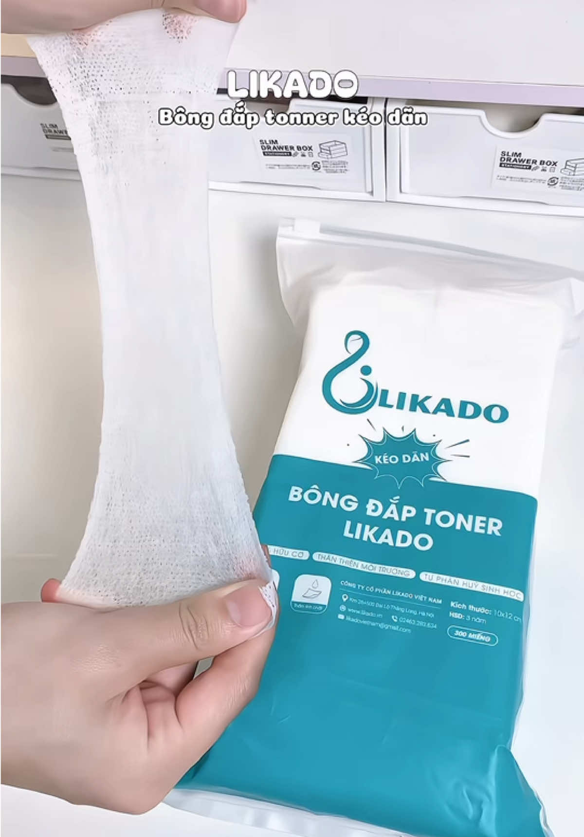 Bông đắp lotion siu dãn #nhyeeunbox #likado #bongdaplotion #unboxing #review #xuhuong #viral 