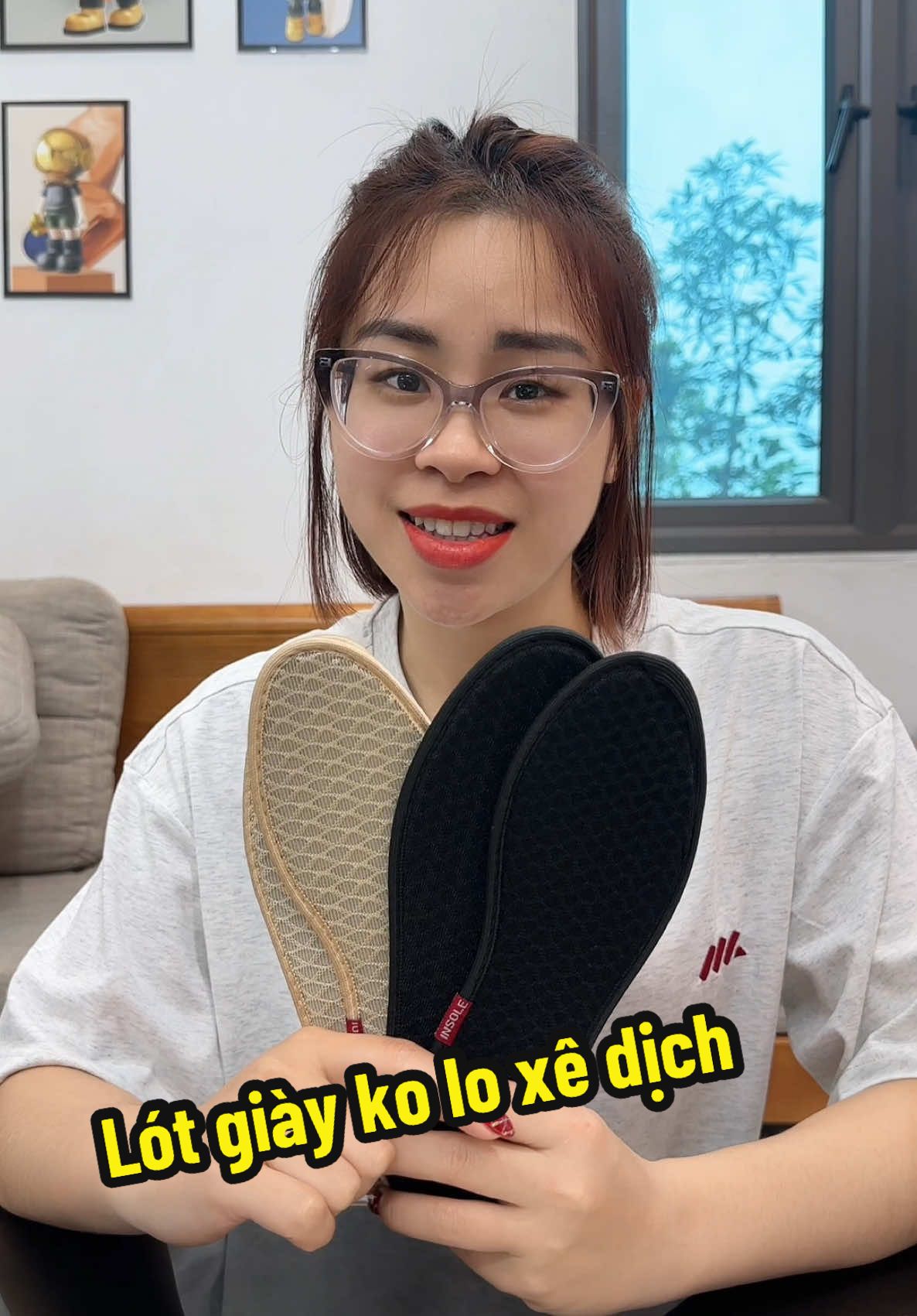 Lót giày than tre ko lo xê dịch #lotgiay #lotgiaythantre #lotgiaykhumui 