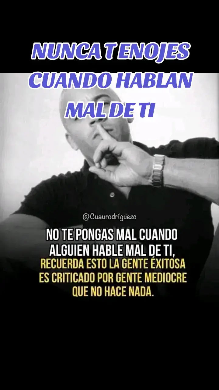Nunca te enojes cuando hablan mal de tiii#crecimientonpersonal #motivación #desarrollopersonal #motivaciónpersonal #exito #fouryou #video #fyp 
